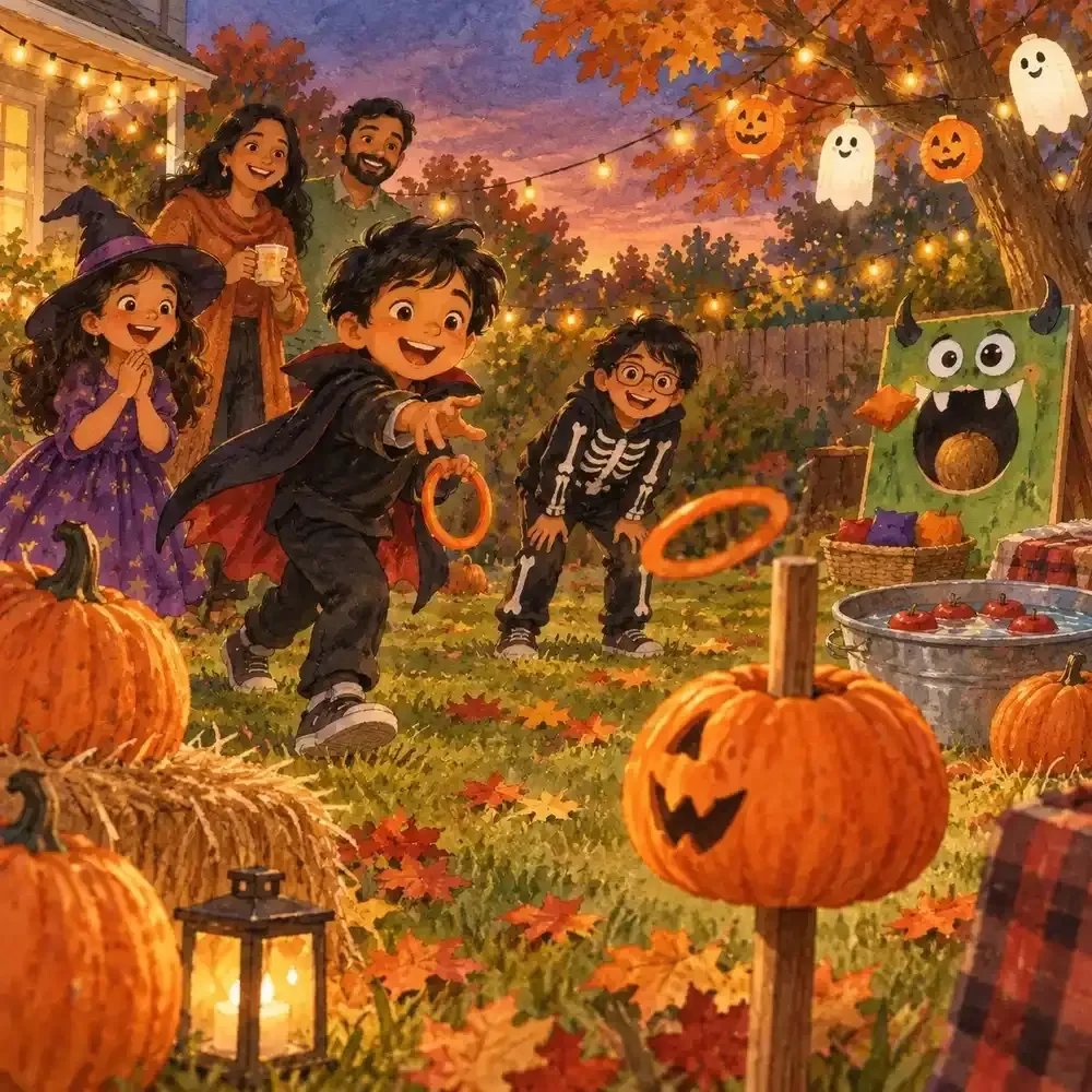 Family Party Game Pack for Halloween