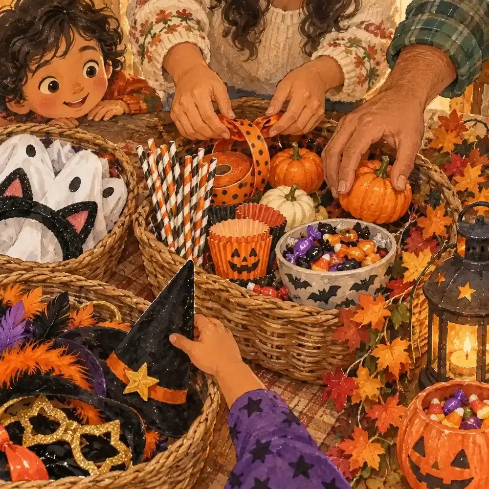 Family Party Supply Checklist for Halloween