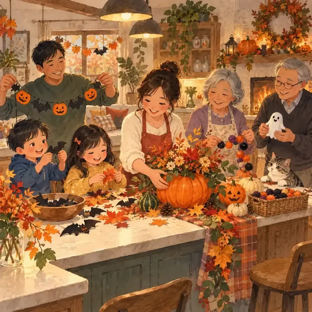 Family Party Planning Hub for Halloween