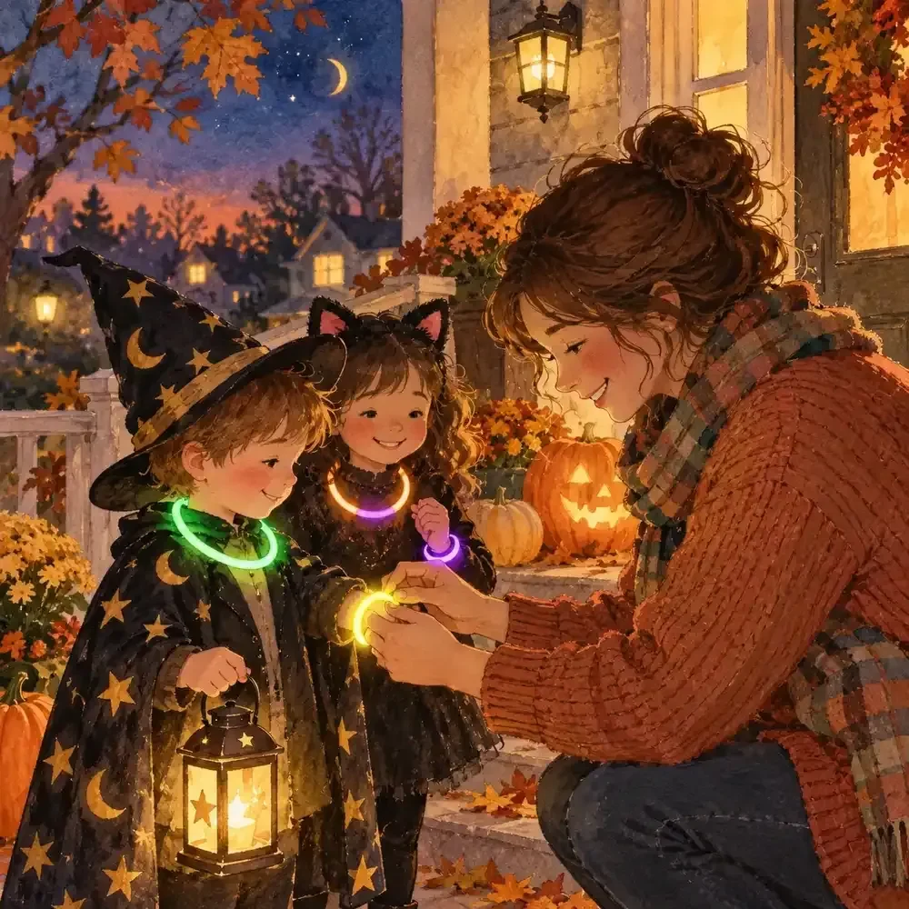 Glow Gear Checklist for Halloween Night Walks
