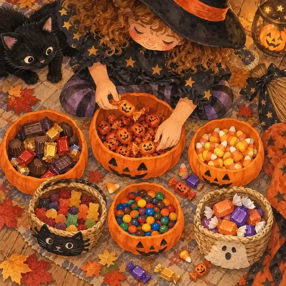 Candy Sorting Tool for Halloween Hauls