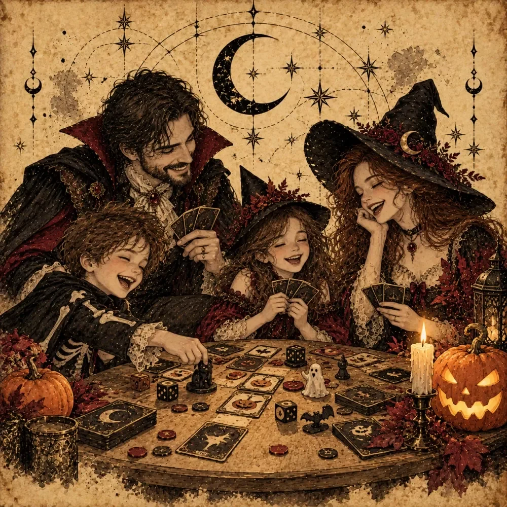Family Party Game Pack for Halloween