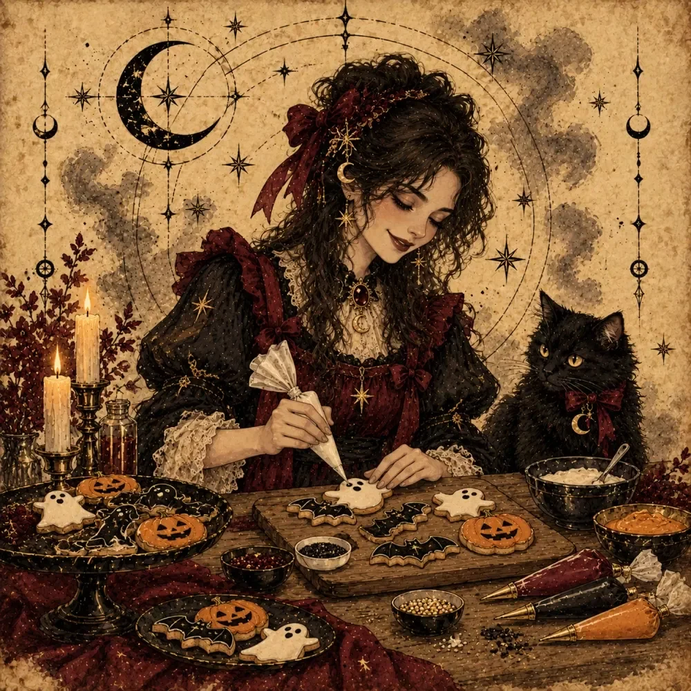 Spooky Cookie Decorating Supplies