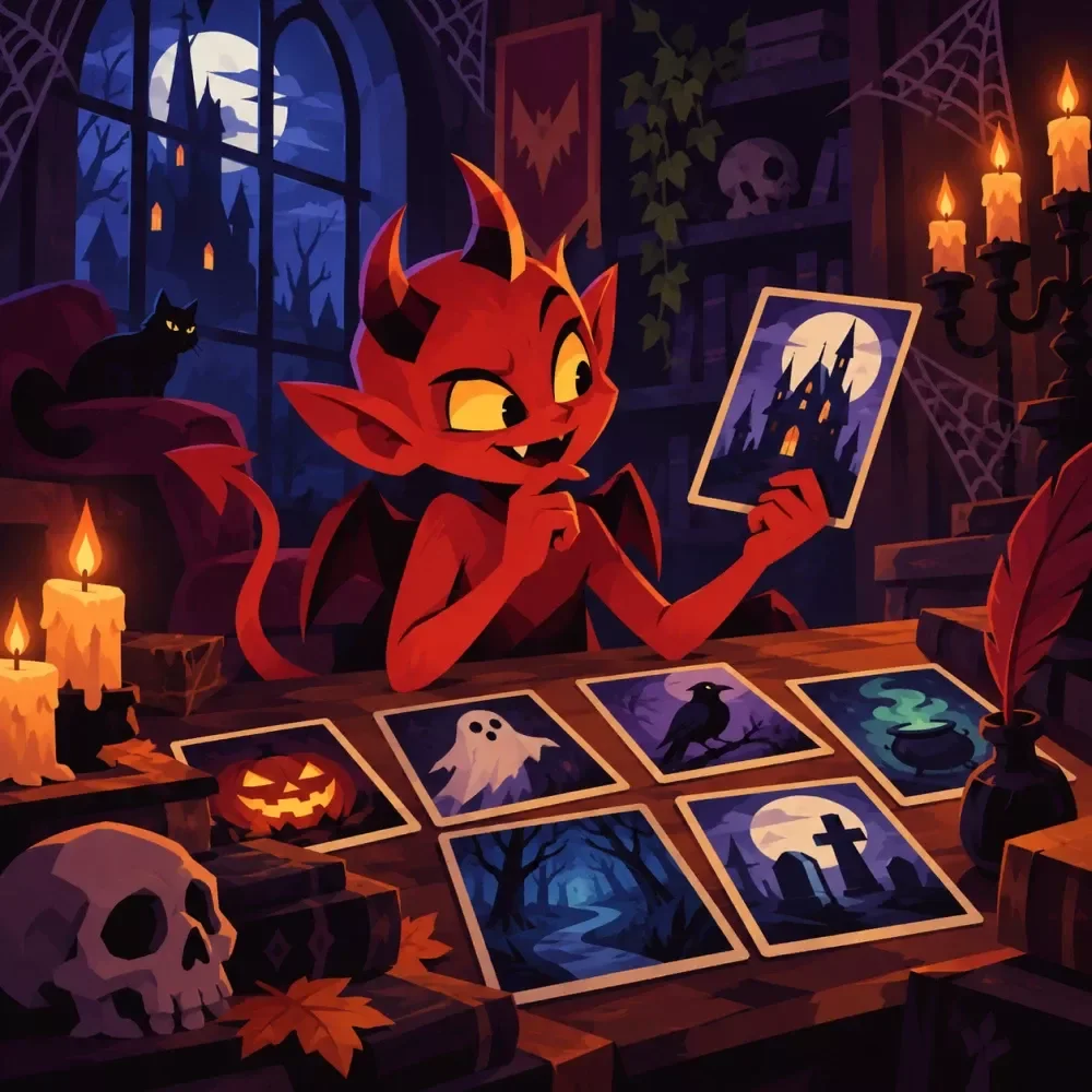 Spooky Story Theme Quiz for Halloween