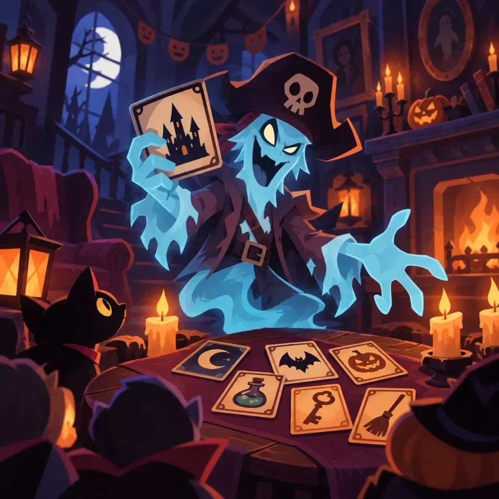 Storytelling Prompt Game for Halloween Family Night