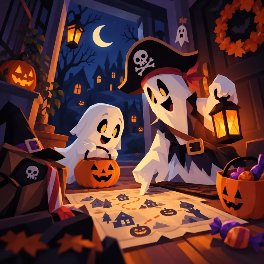 Trick-or-Treat Planning Hub for Halloween Night