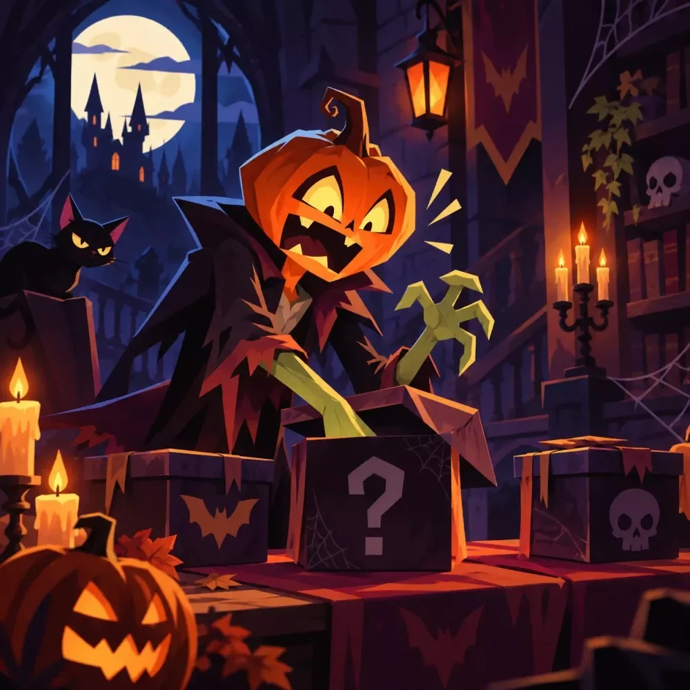 Spooky Guessing Box Game