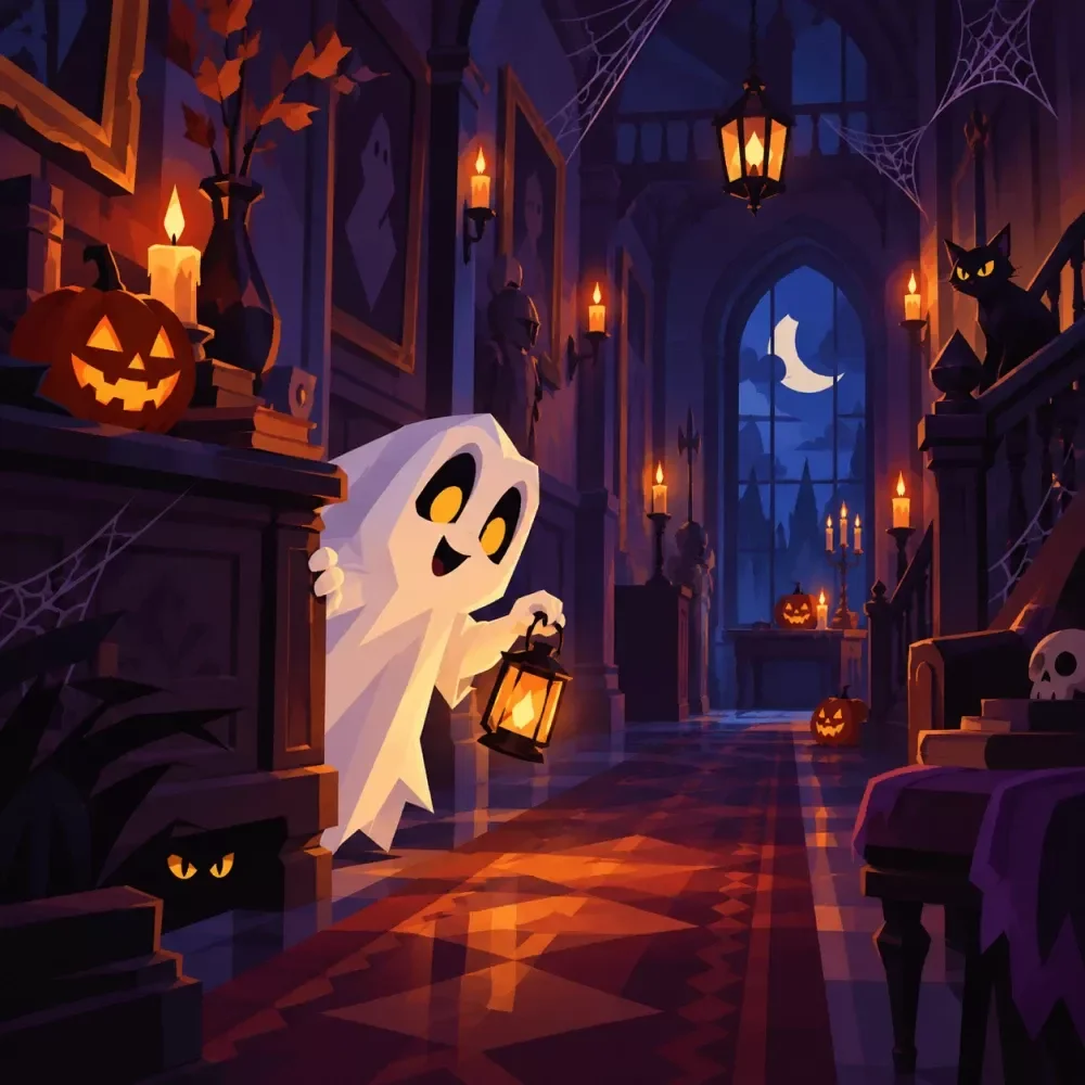 Indoor Halloween Scavenger Hunt