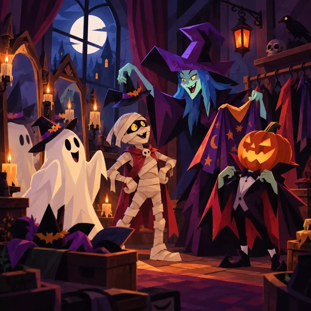 Family Costume Coordination Planner