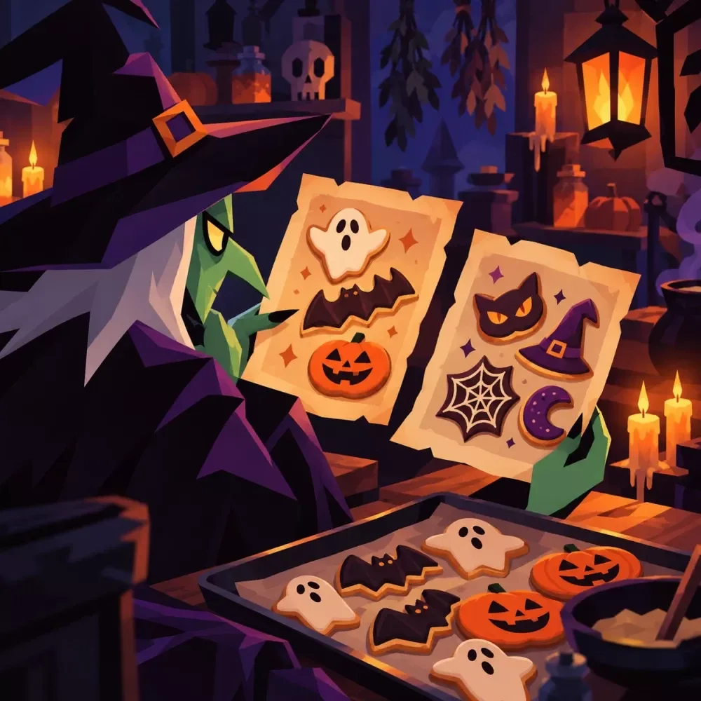 Halloween Cookie Recipe Picker