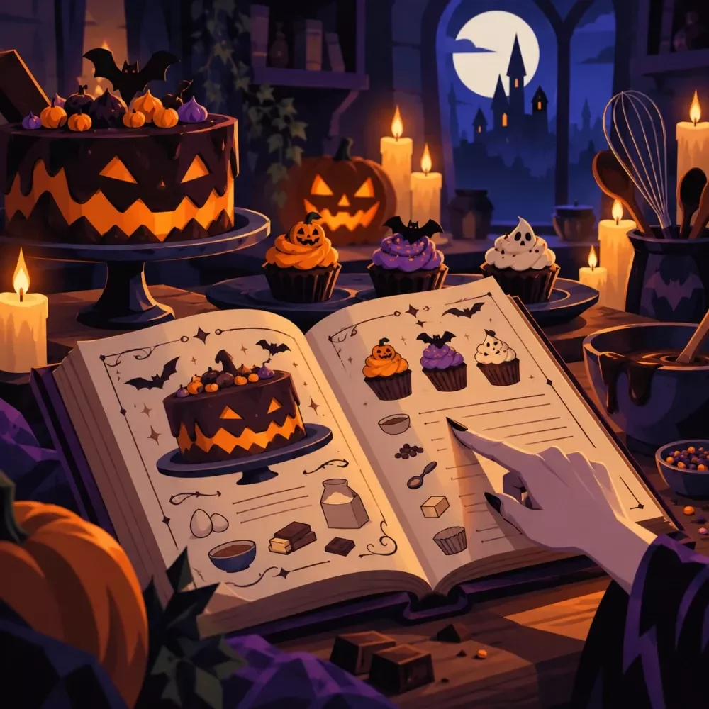 Halloween Cake & Cupcake Recipe Picker