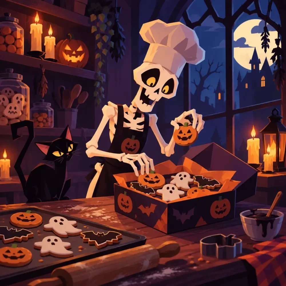 Halloween Cookie Box Assortment Planner