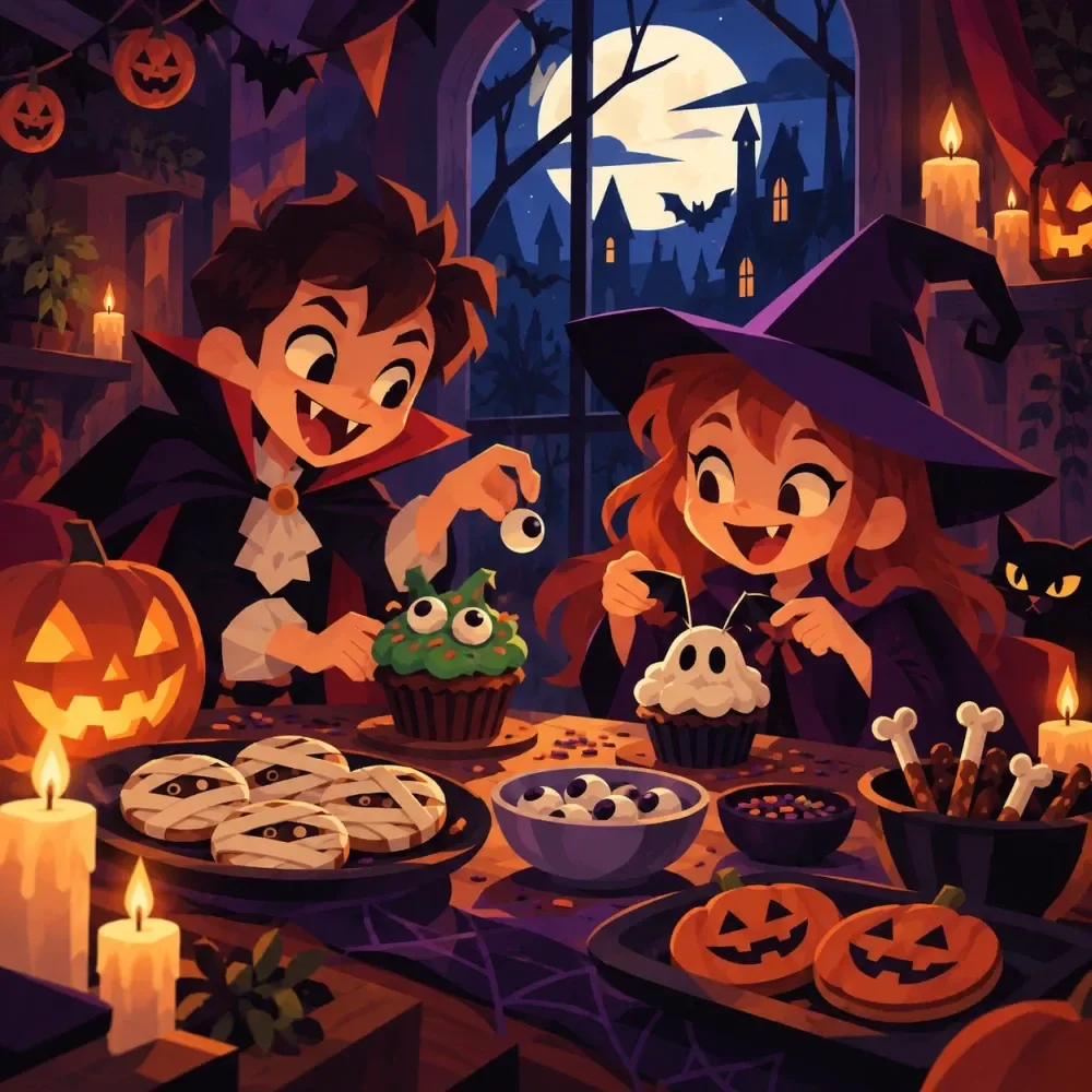 Kids' Halloween Snack Challenge