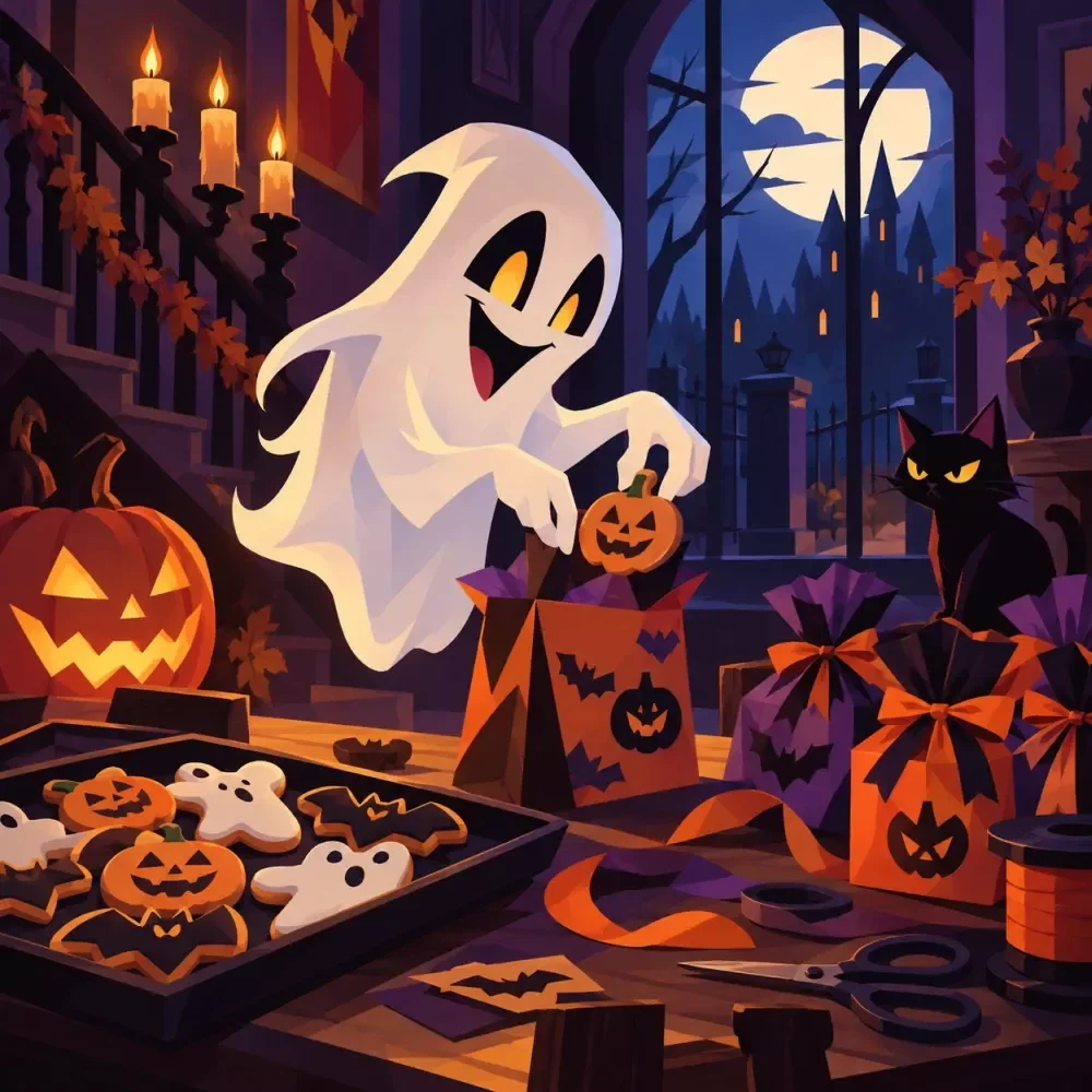 Trick-or-Treat Cookie Packaging
