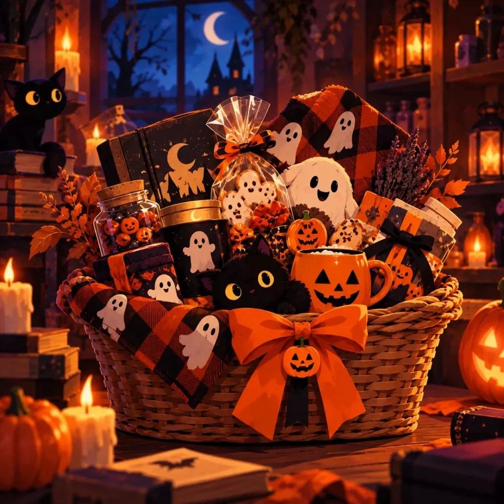 How to Build a Halloween Gift Basket Guide