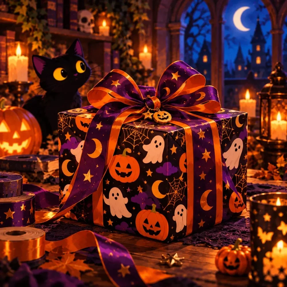 Style Matcher for Halloween Gift Wrap