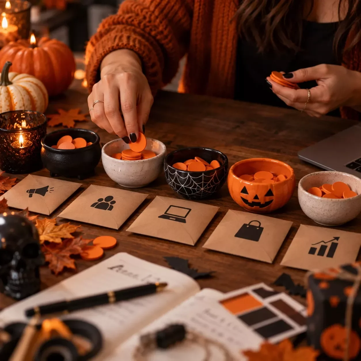 Marketing Budget Split Estimator for Halloween