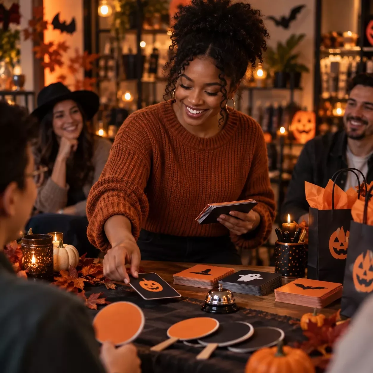 Trivia Contest Game for Halloween Customer Events