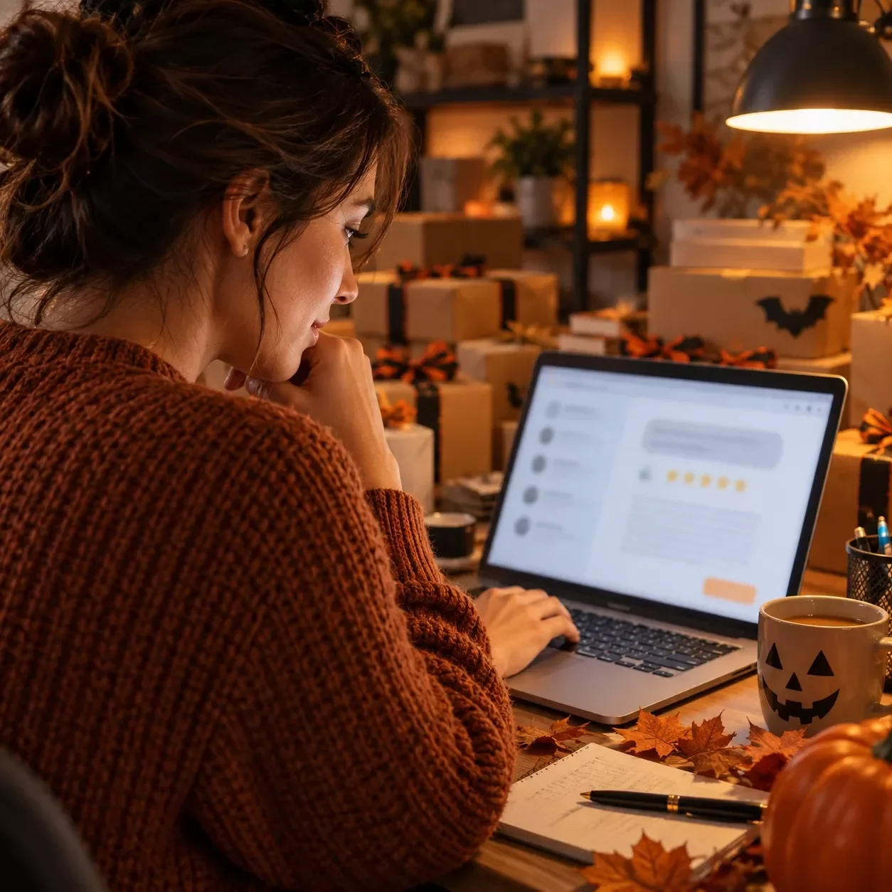 Review Request Message Builder for After Halloween