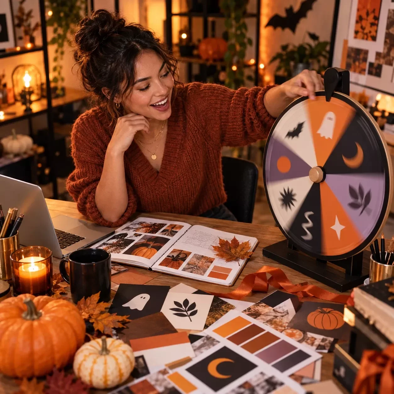 Campaign Theme Ideas Spinner for Halloween