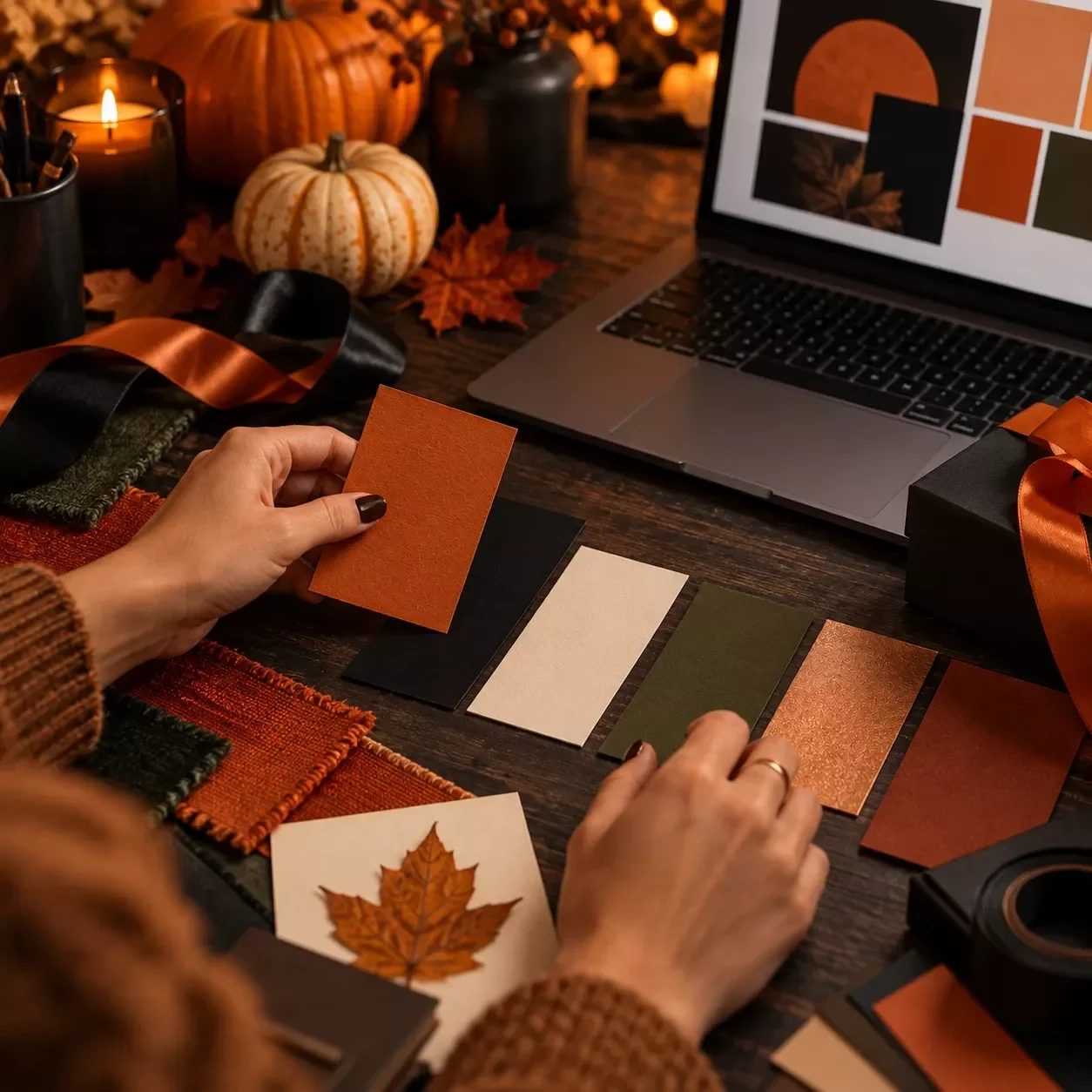 Brand Color Palette Builder for Halloween