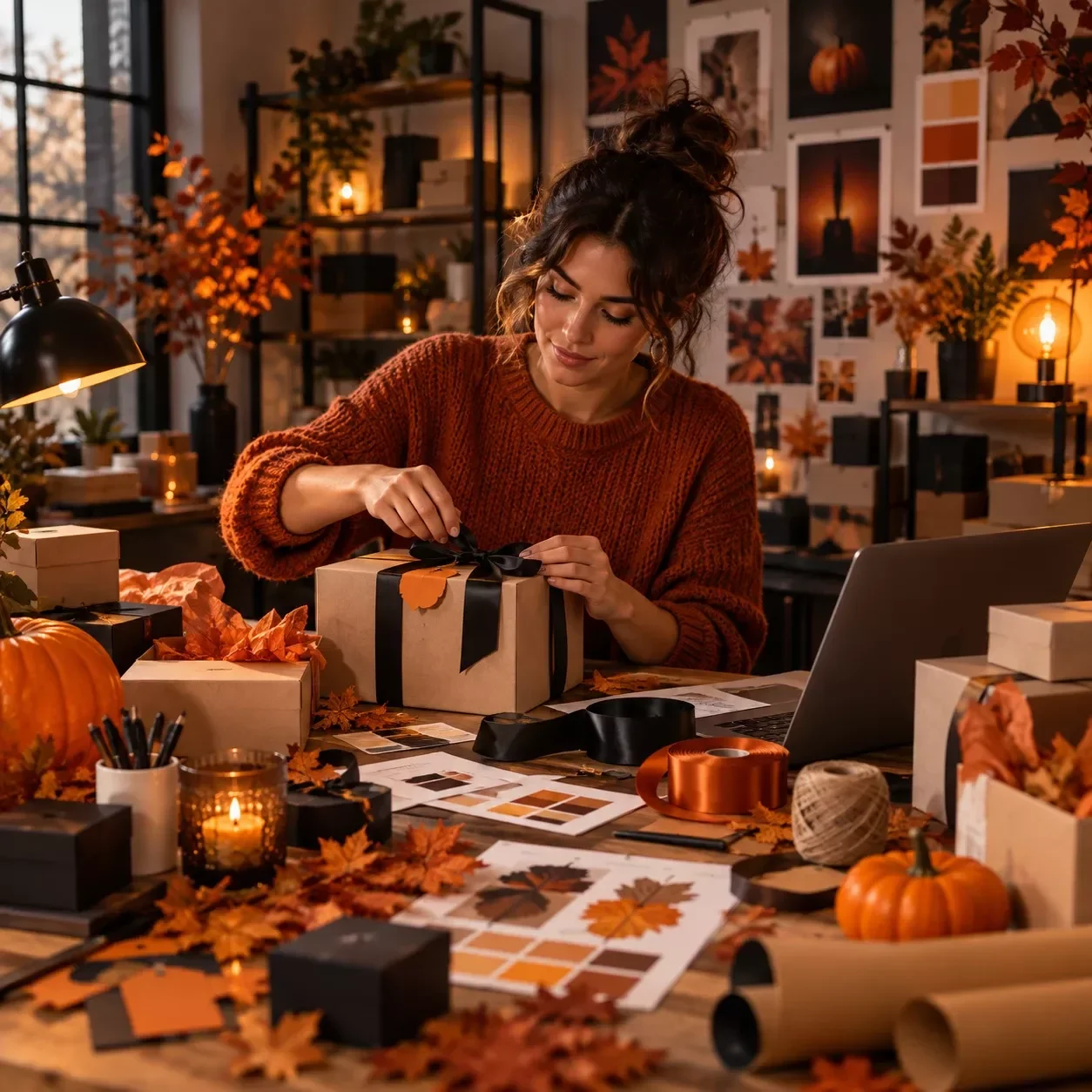 Seasonal Branding Studio for Halloween