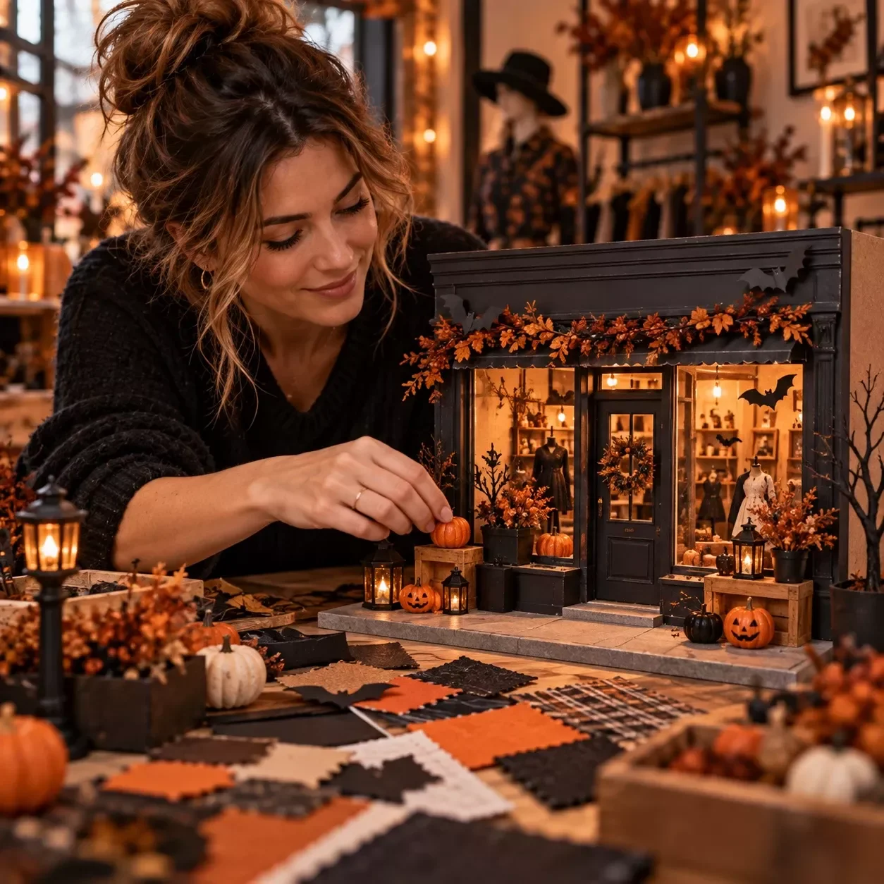 Storefront Makeover Game with a Halloween Twist