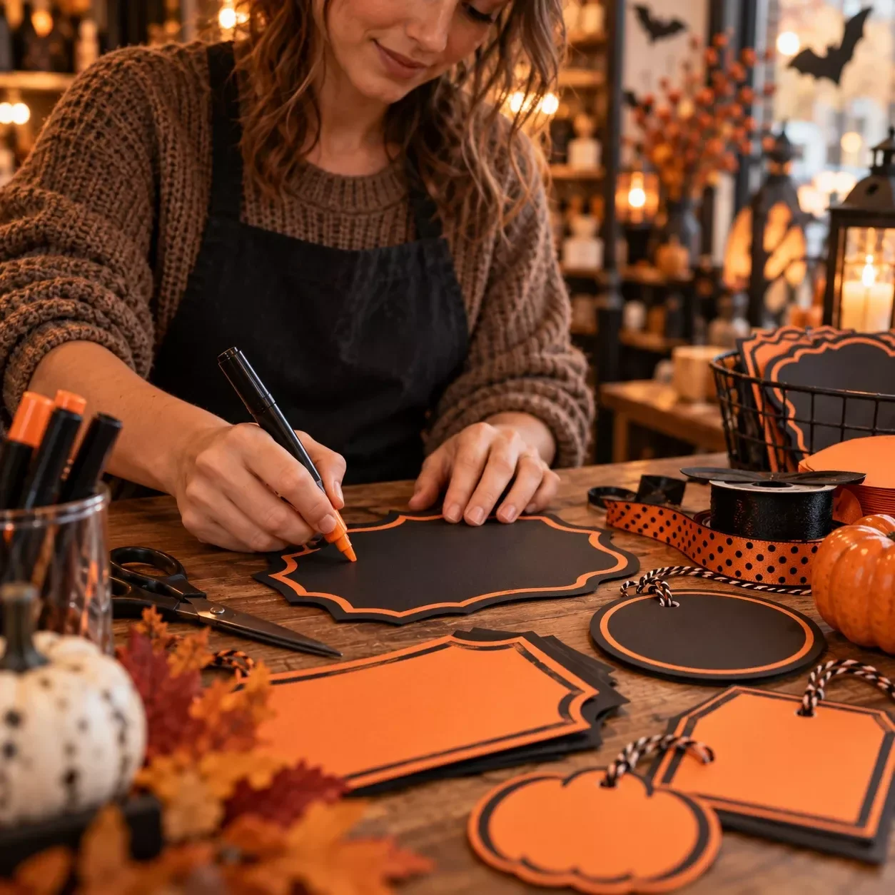 In-Store Sign Maker for Halloween Promotions