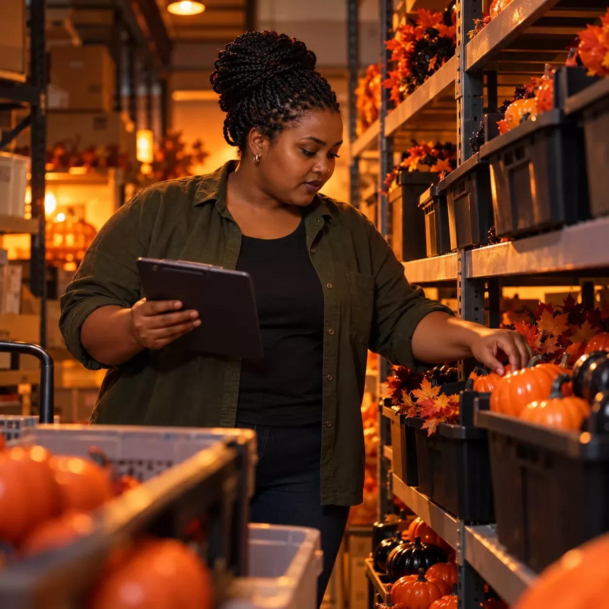 Staffing and Stock Estimator for Halloween Foot Traffic