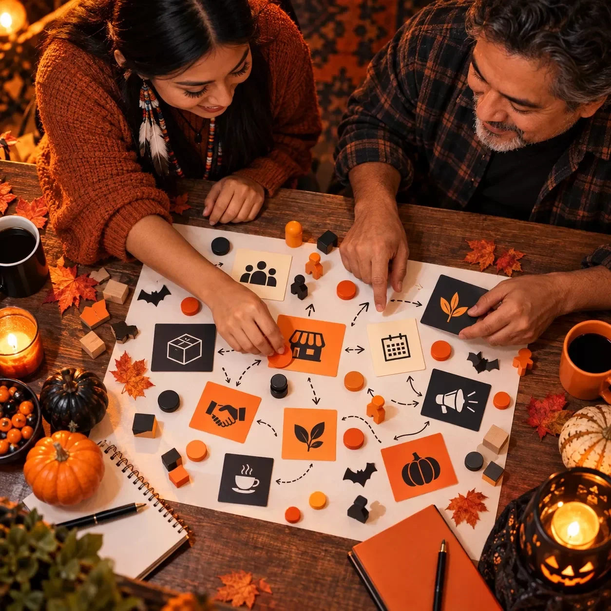 Local Partnership Ideas Game for Halloween