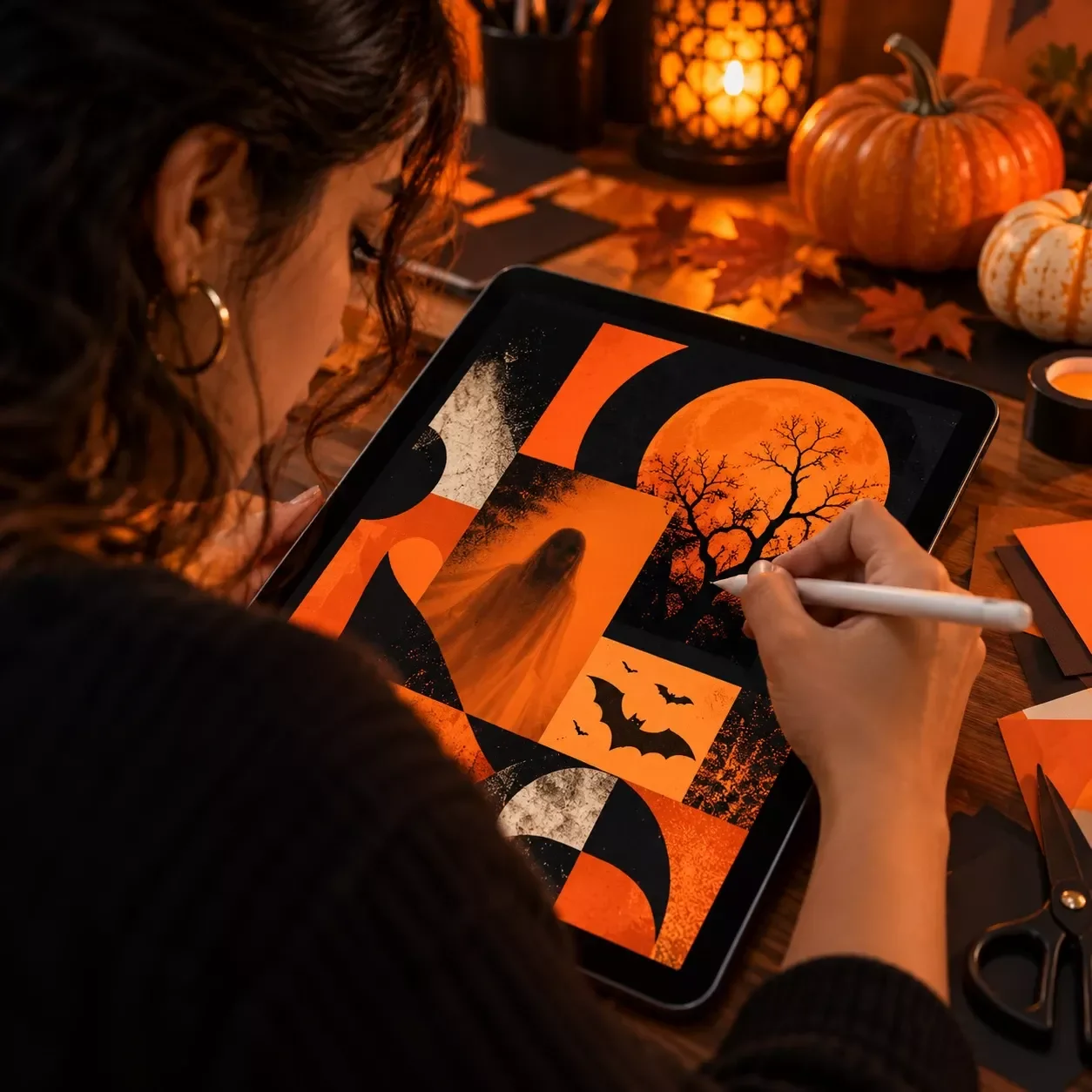 Flyer Designer for Halloween Events and Sales