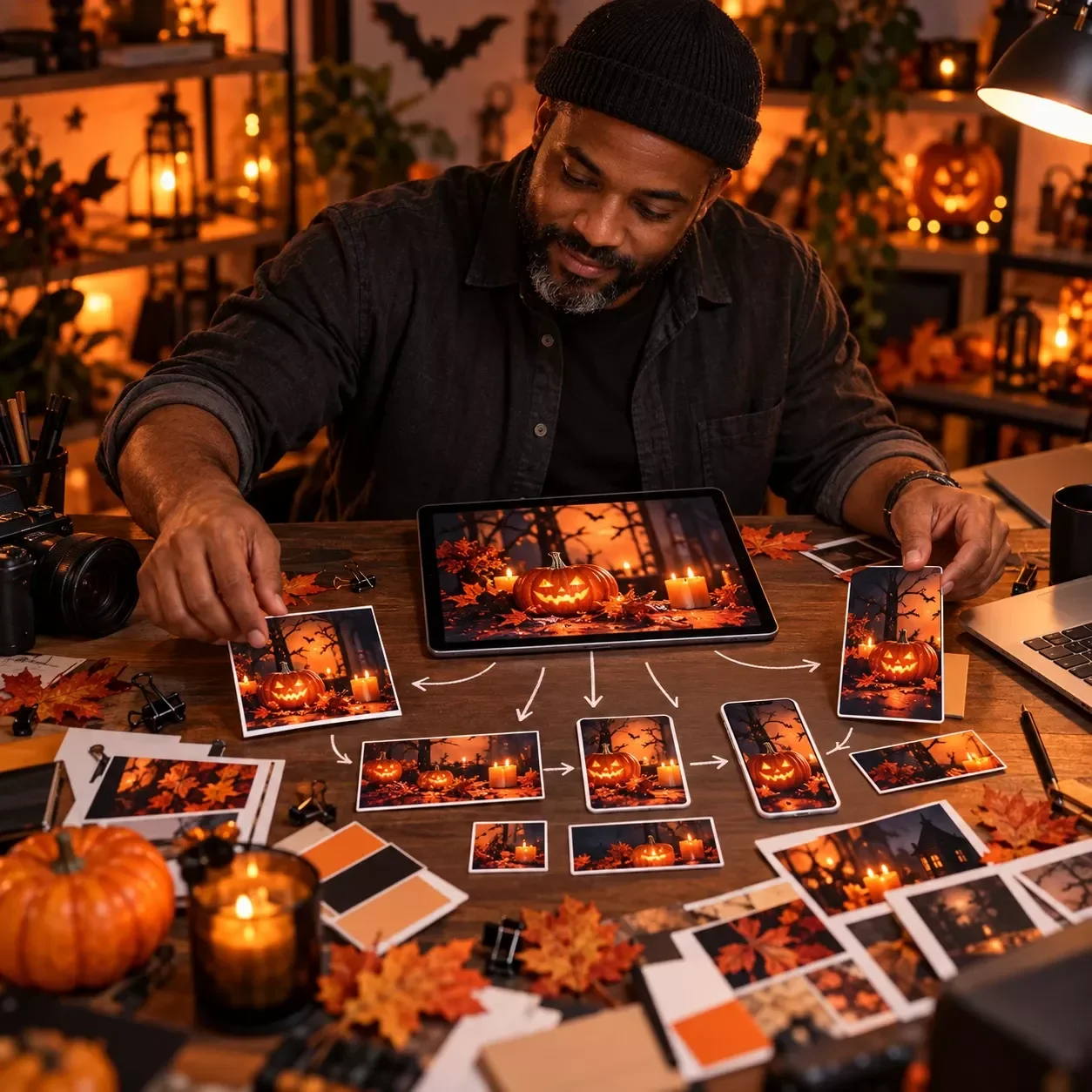 Content Repurposing Planner for Halloween Posts