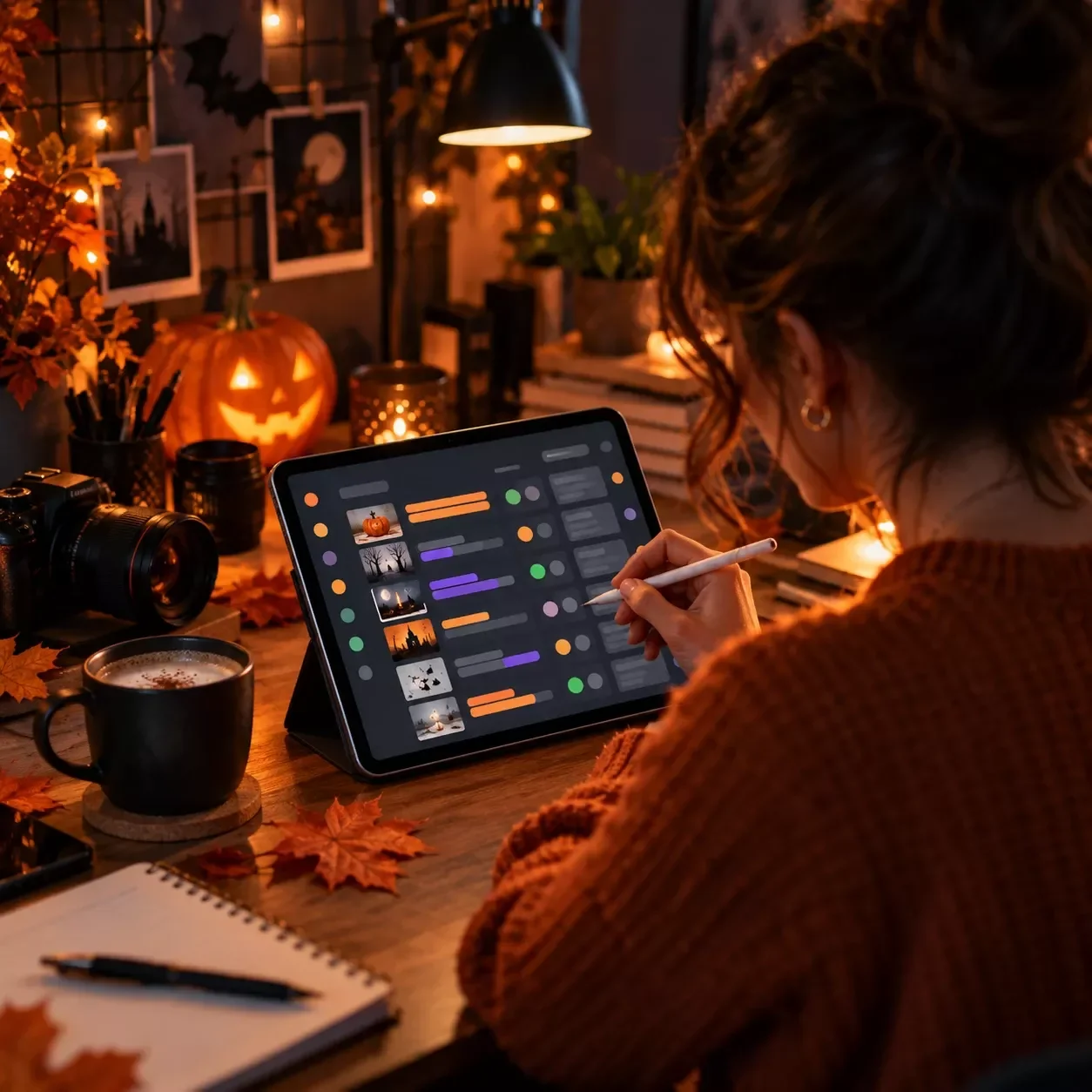 Publishing Tracker for Halloween Posts and Articles