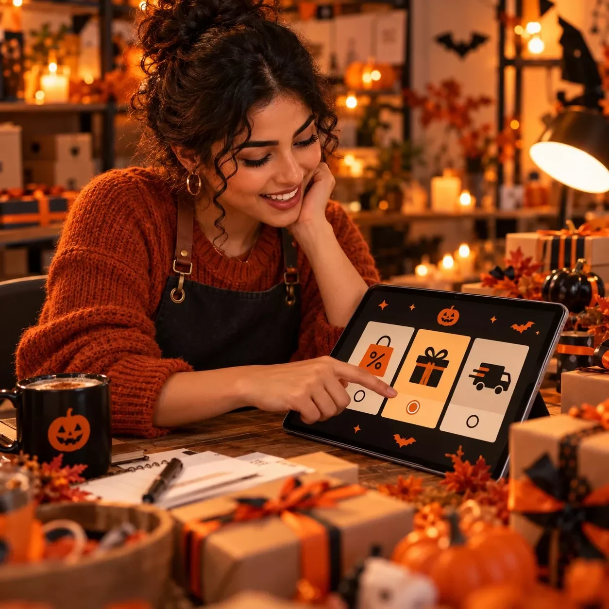 Offer Type Quiz for Halloween Shop Promotions