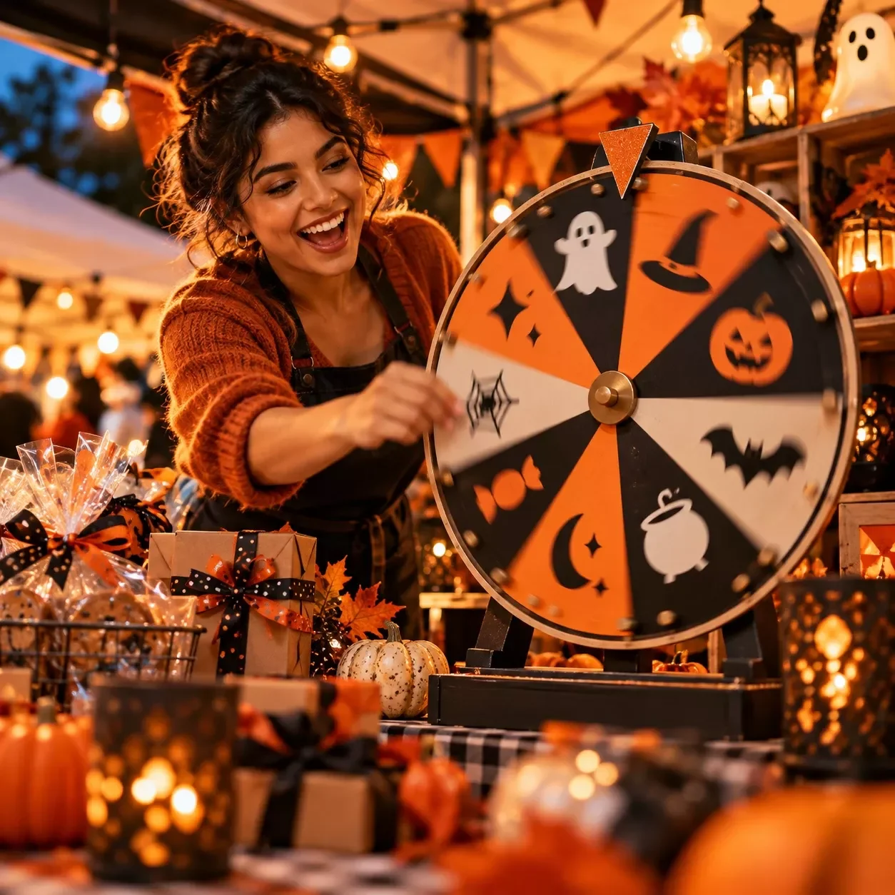 Spooky Offer Ideas Spinner for Halloween Promos