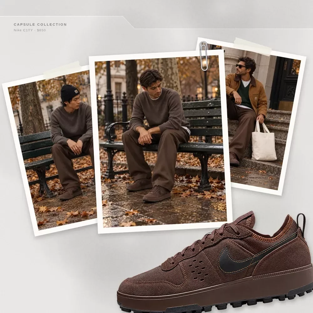 12 Nike C1TY Chocolate Workwear Outfits Under $650