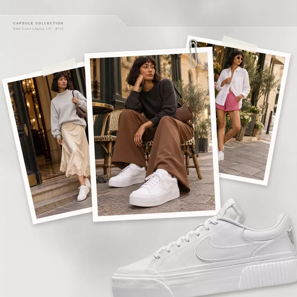 12 Nike Court Legacy Lift Elevated Casual Outfits Under $700