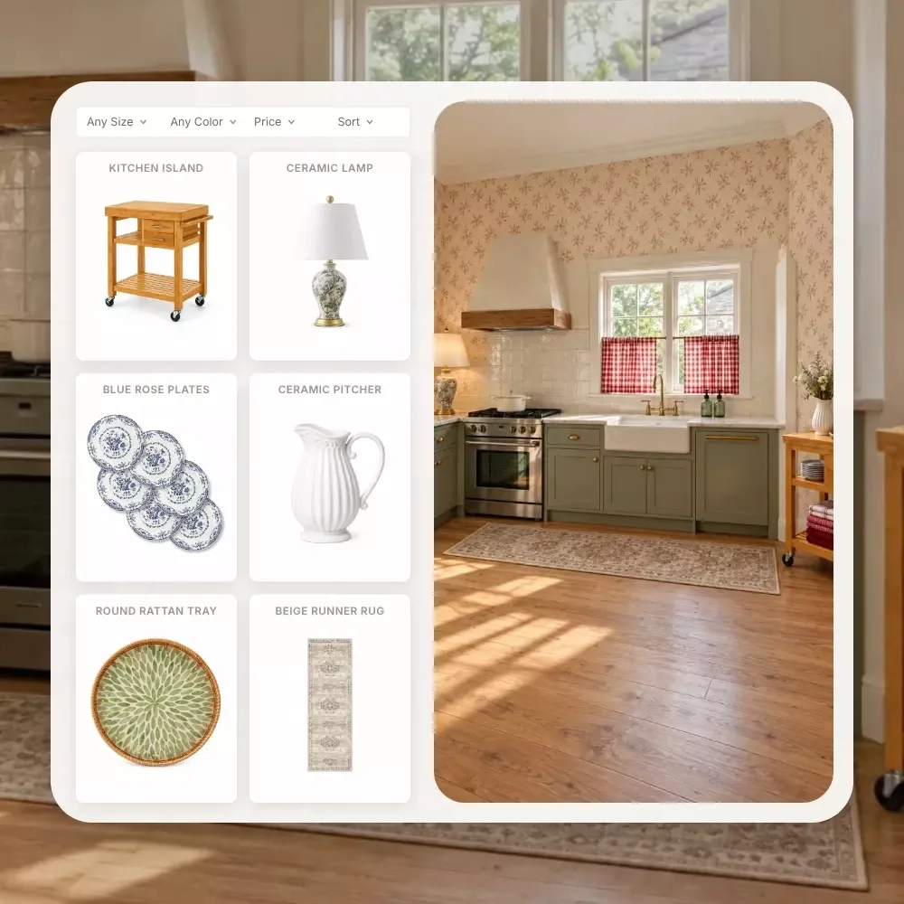 Cottagecore Kitchen Under $450