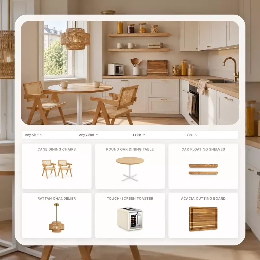 Scandinavian Kitchen Under $500