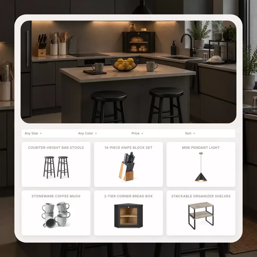 Minimalist Kitchen Under $400